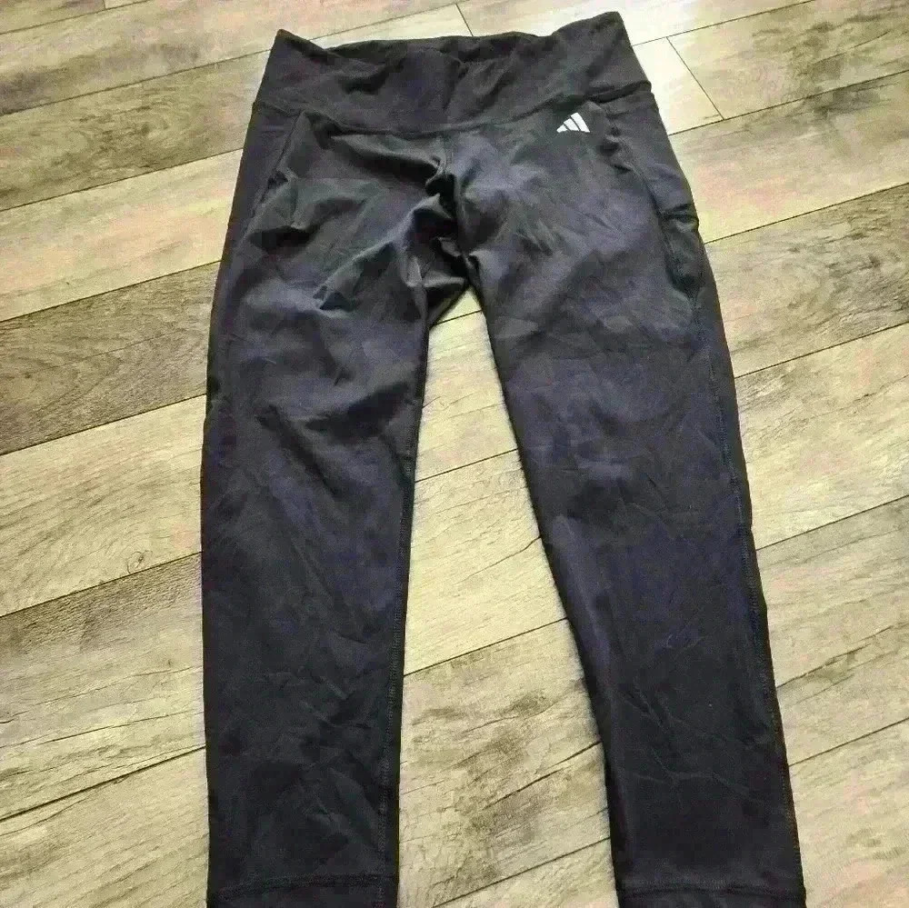 ADIDAS  womens black leggings 2x